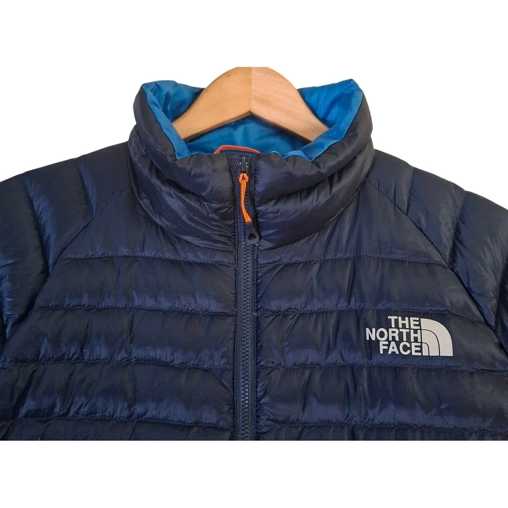 The North Face 800 Pro Down Puffer Jacket Mens Medium Navy Blue